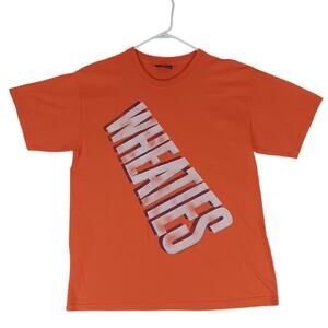 Steve & Barrys Wheaties Graphic T-Shirt Men's Large Orange Casual Cereal Logo